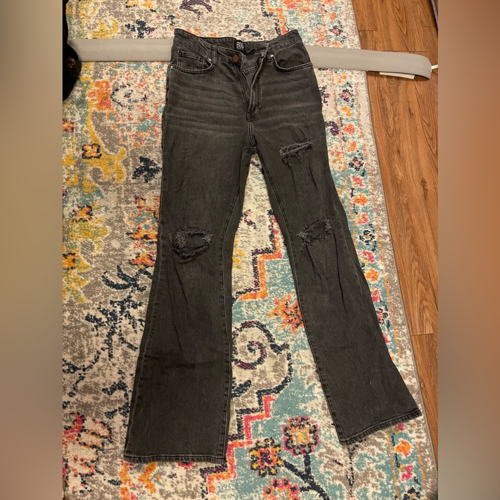 BDG Urban Outfitters Straight Leg Ripped Jeans